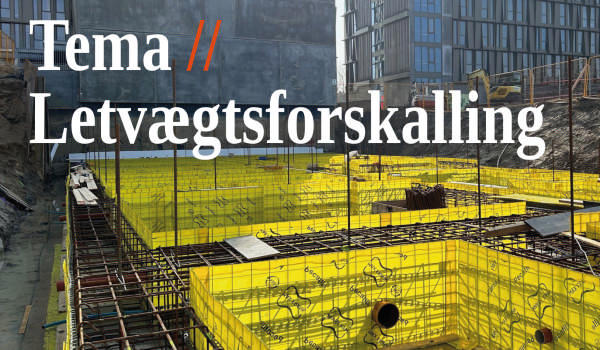 Gul favorit til effektive forskallingsløsninger