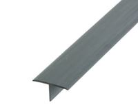 T-liste 42 x 21 x 2.500 mm. PVC uden flourstoffer