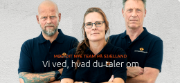Mød dit nye team i Byggeri på Sjælland!