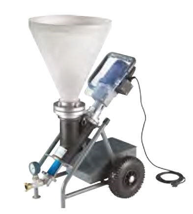 Snekkepumpe BMP 6200. Max. kornstørrelse 2 mm