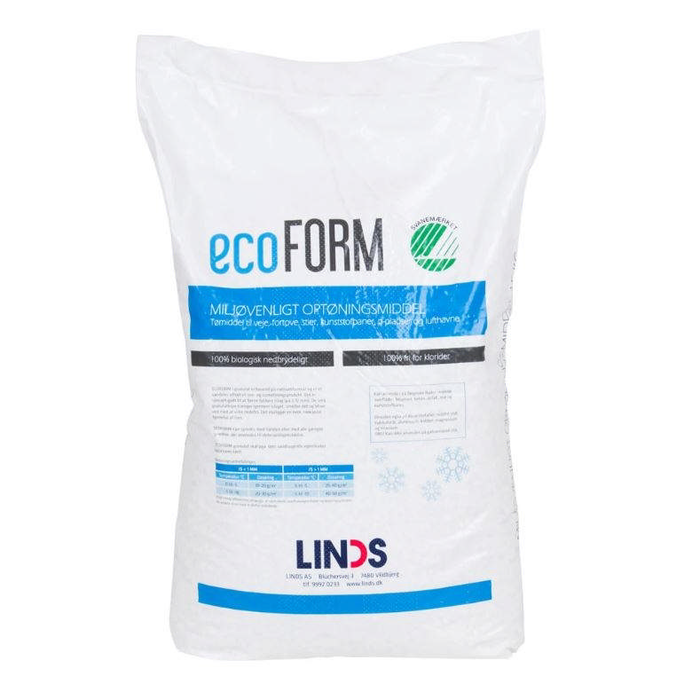 Optøning Ecoform Granulat Svane. 15 kg/pose