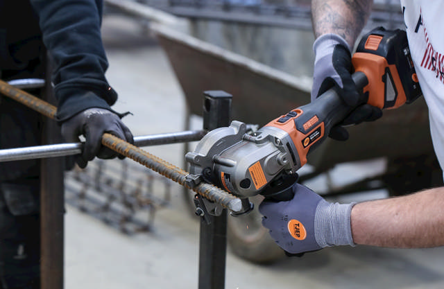 Tjep skæremaskine Akku op til Ø20 mm jern. 24 V