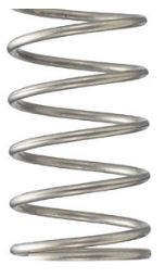 Åleruse i stål som spiral Ø5 mm. Ø85 x 500 mm