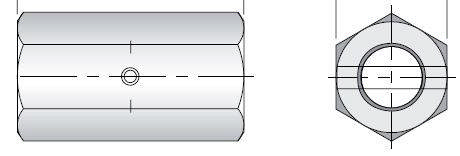 Betomax B20 forbindelsesmuffe Ø36x110 mm med split