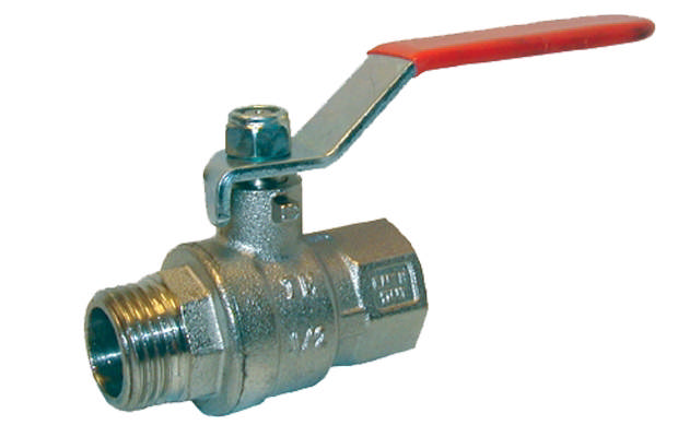 Kuglehane m/håndtag 1/4