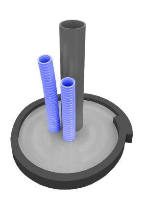 DAFA Radon tætningsmasse. 300 ml patron