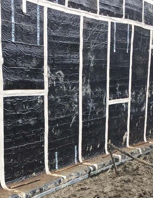 Voltex DS membran 1,10x5 m. HDPE-folie. 35 rl./pl.