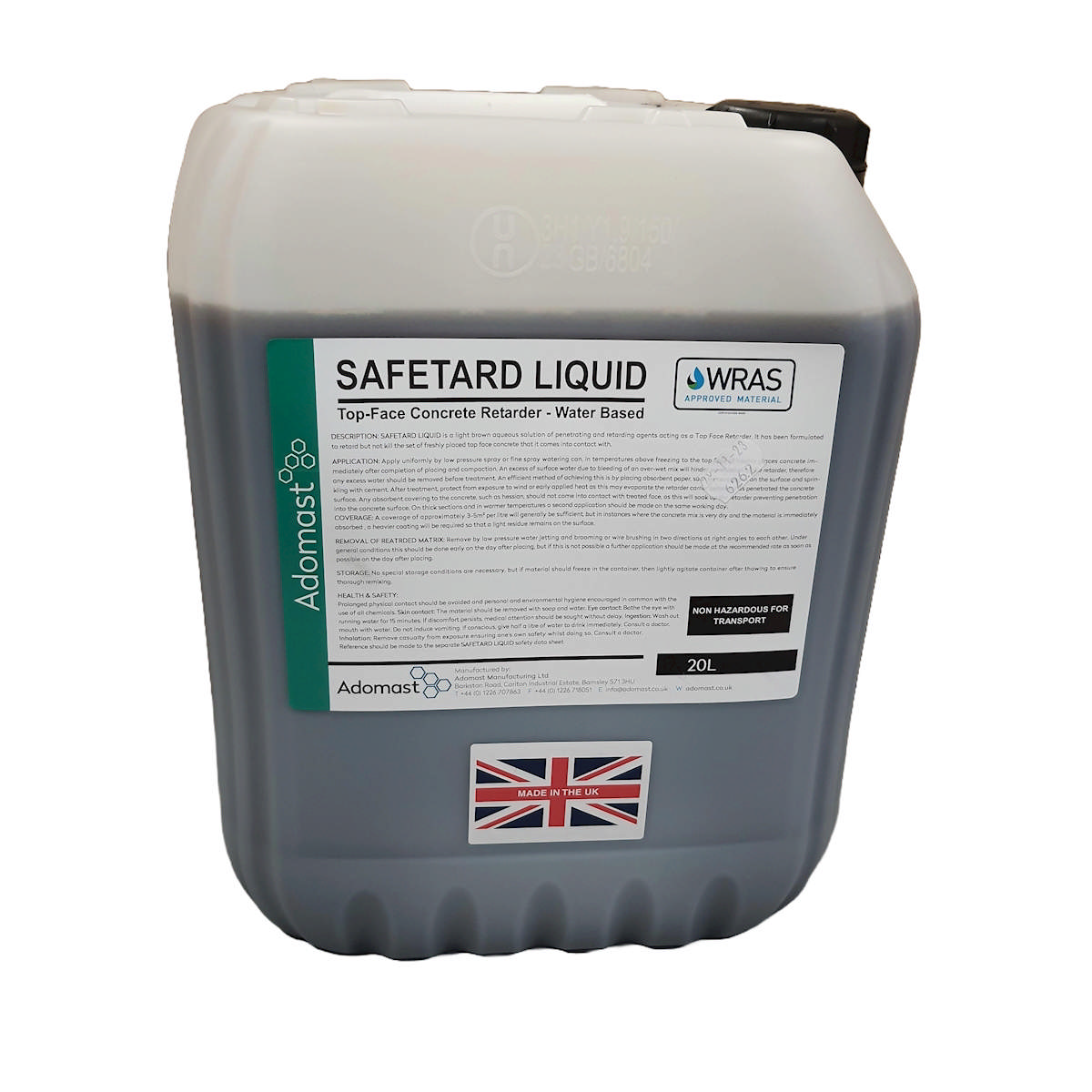 SAFETARD LIQUID Retarder 3-5 mm. Til overflade