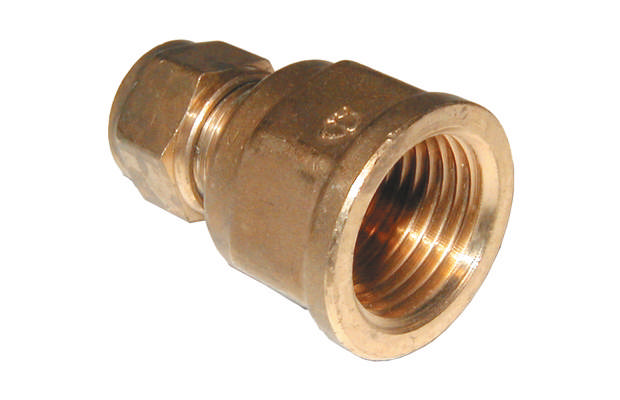 Komp. Overgangsmuffe t/CUrør 10 x 1/2