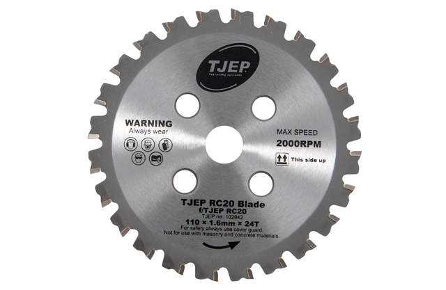 Klinge til Tjep Rod Cutter RC20A. Ø110 mm