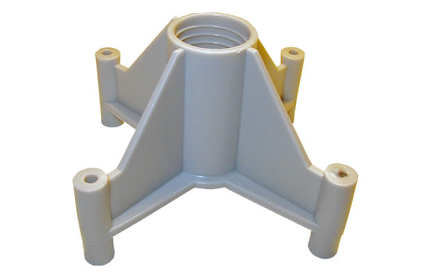 SKRUEFIX FOD 60 til gevindrør. 60 mm høj