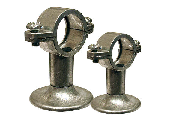 Zinkrørbærer m/vægflange 3/8