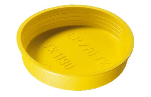 Gp konisk plastprop gul 76,0 - 82,0 mm