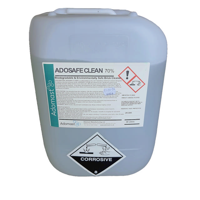 ADOSAFE CLEAN 70. Betonfjerner. 20 l/dunk