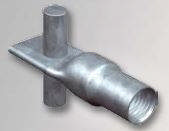 Philipp M12x70 mm elforz. insert m/sort tværpind