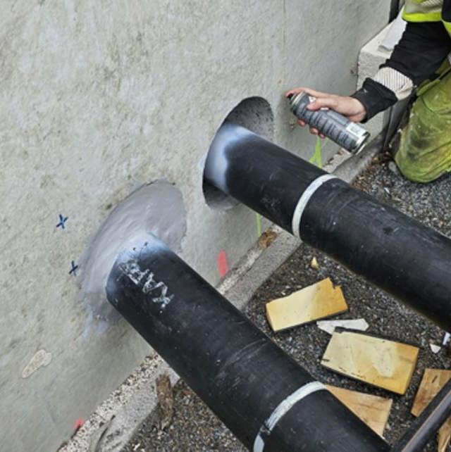 NOFIRNO MIPA 1K primer til PE plastrør. Spray