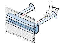 Halfen HTA Indstøbningsskinne