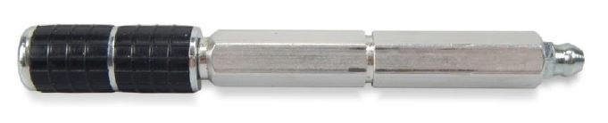 Fast nippel rund 11 cm indboringsnippel Ø14 mm hul