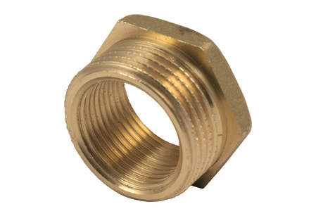 Messing Nippelmuffe 3/4