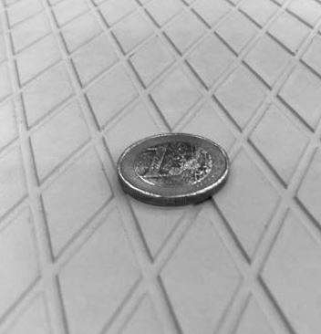 Gian 01 Large. Diamant mønster. Strukturmåtte. R12