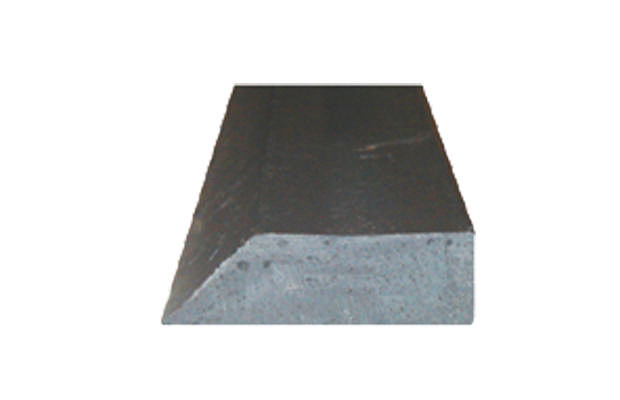 Fasliste 10x14x30x2.500 mm. Sort