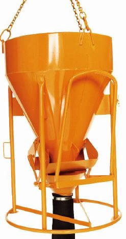 Betonspand 1.000 liter med slangekobling Ø20 cm