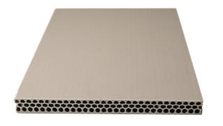 Støbeplade plast 21 mm.