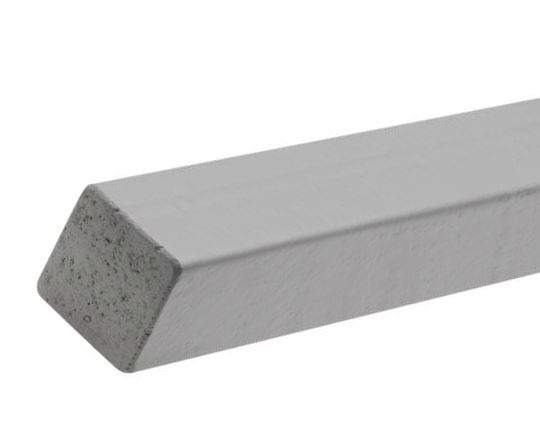 Fiberbeton stang 50x40 mm. Firkantet. L = 100 cm