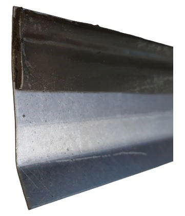 Volclay klemmeskinne LVS, aktiv type. L=2,35 m