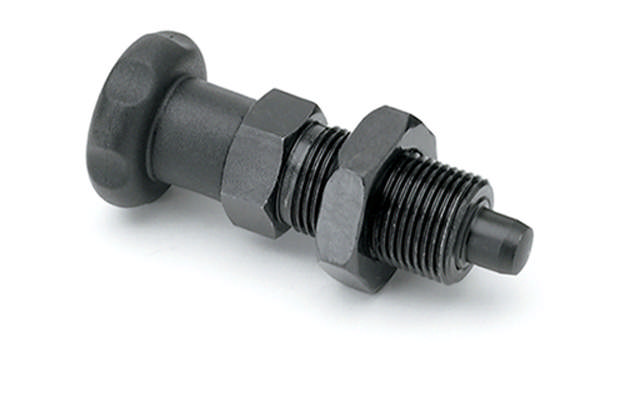 Positioneringsbolt type W801 u/stop m/kontramøtrik