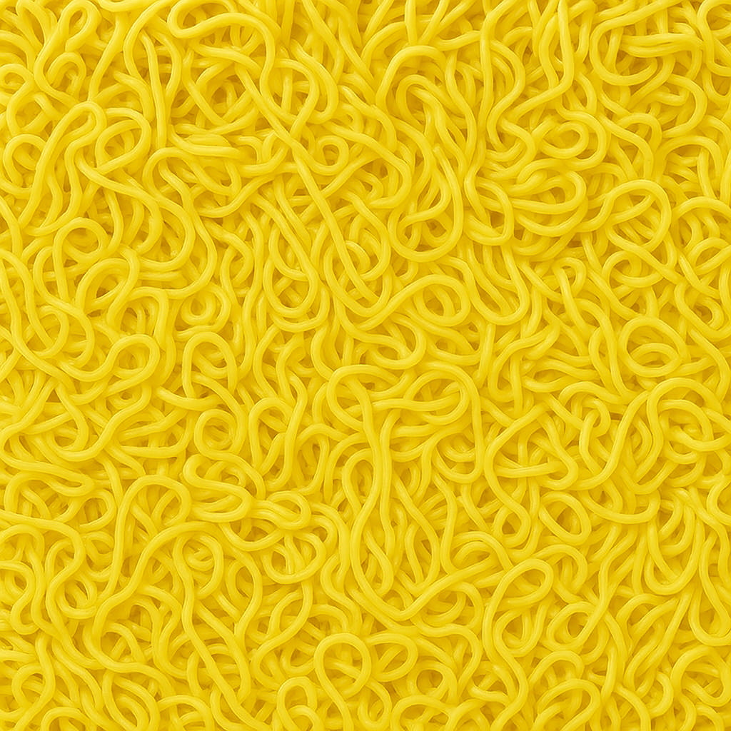 Spaghettimåtter - 9 og 14 mm. Flere farver