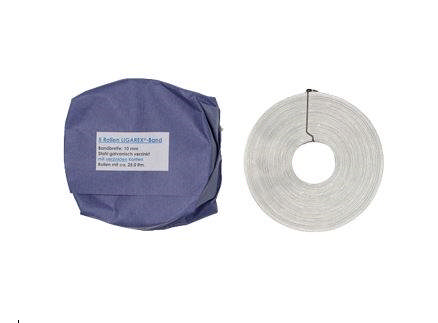 Ligarex bånd 10 x 0,5 mm x 25 m galvaniseret