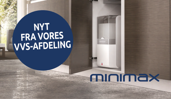 Gottfred Petersen er ny dansk distributør af Minimax blødgøringsanlæg