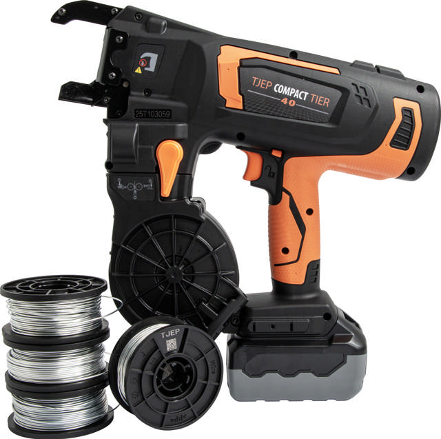 Tjep Compact Tier 40 bindemaskine, 12-40mm 