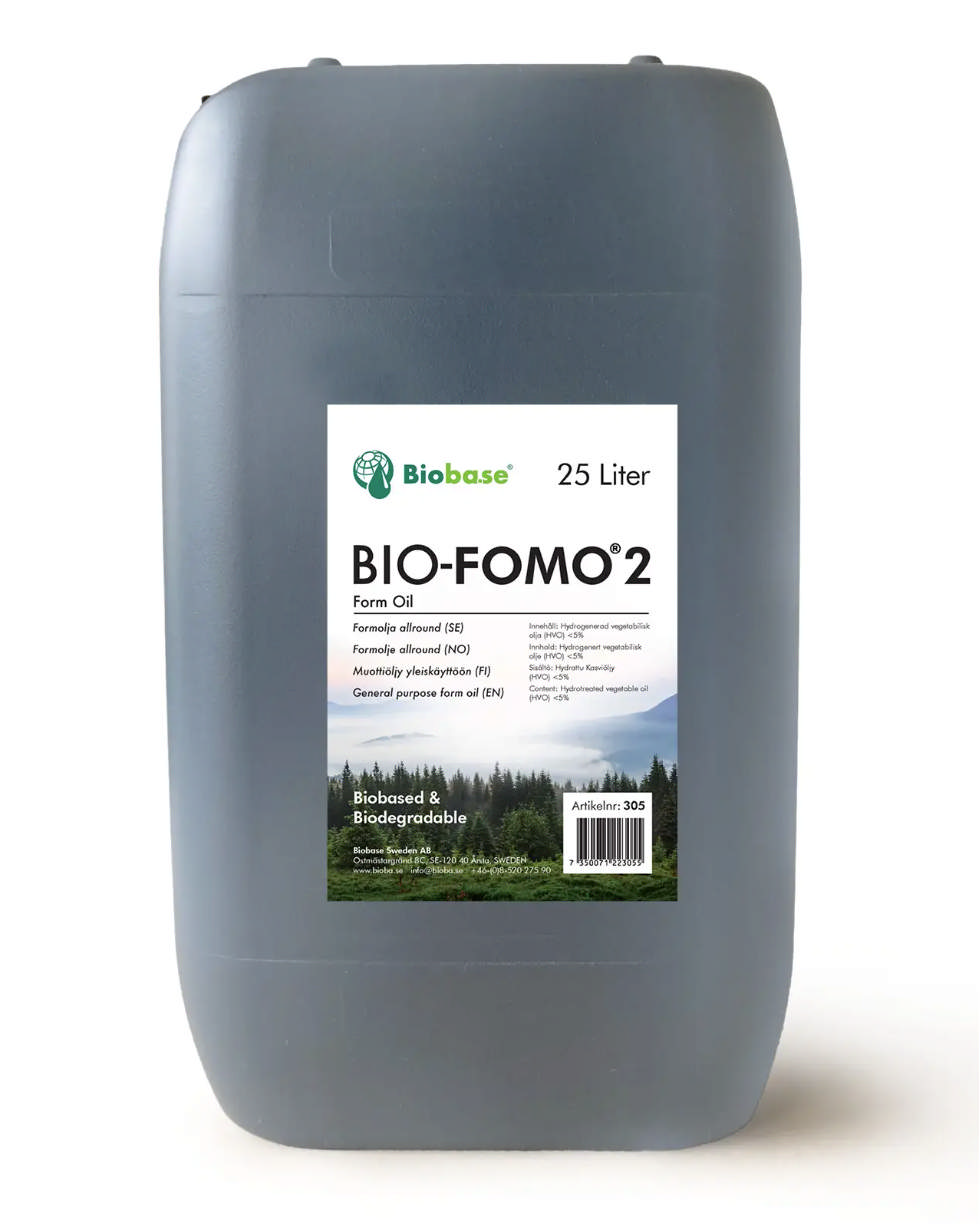 BIO-FOMO® Eco Formolie. 25 l/dunk. EU Ecolabel