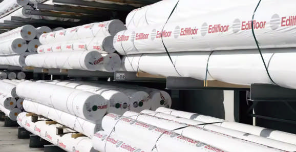 Fiberdug 105 g/m² Geodren A3. 300 m²/rl. 2x150 m