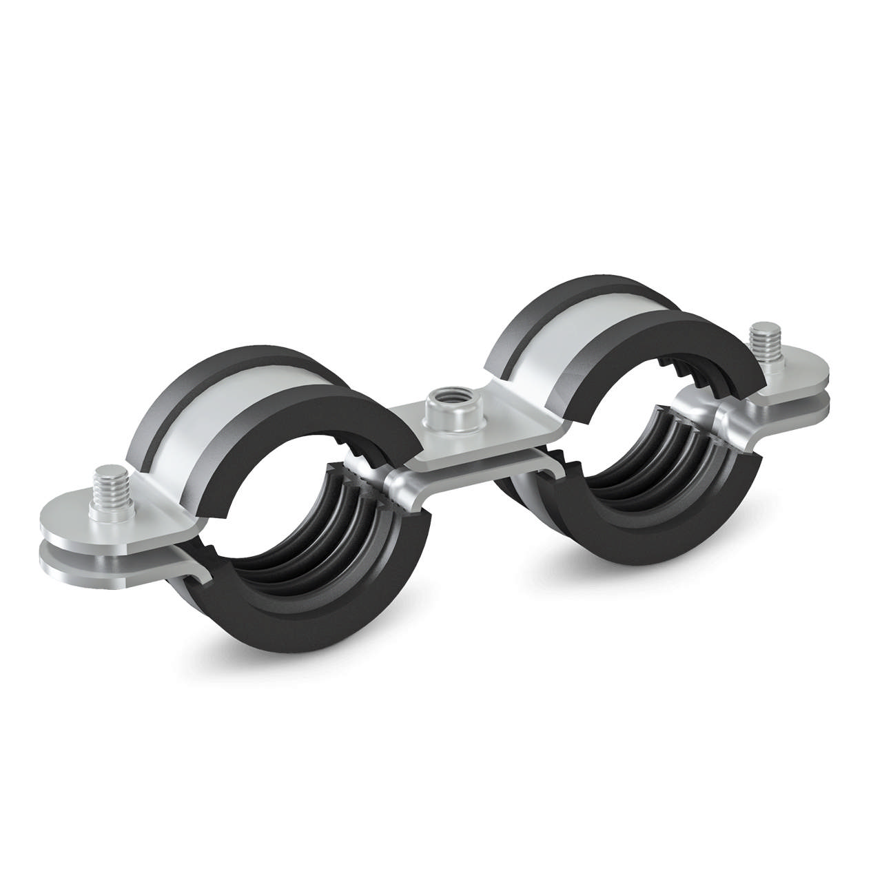 Dobbelt Rørbøjle GPUDG BK