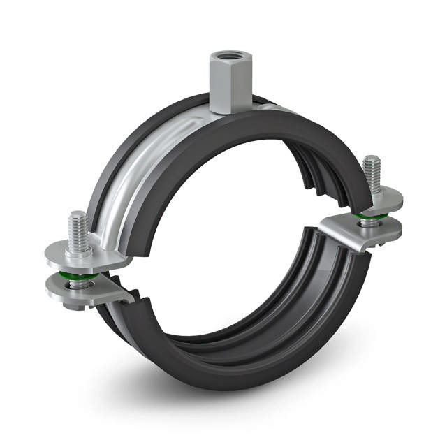 Rørbøjle med indlæg - Sekskantet tilslutning