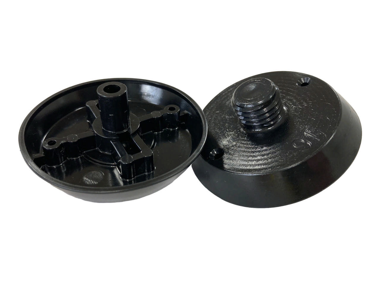 M16-20 insertsholder med sømplade og tap. Sort og gul