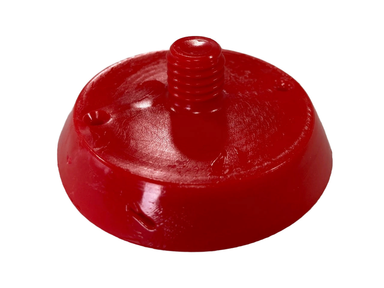 M12 insertsholder Ø58 mm m/sømflade. Rød