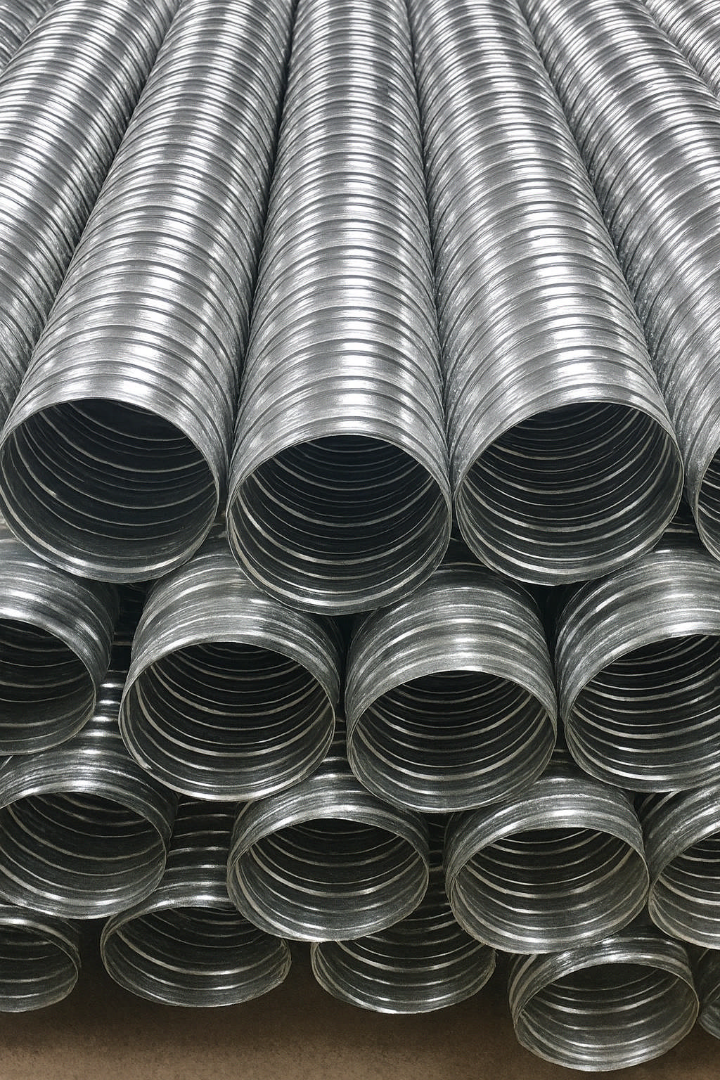 Korrugeret blikrør type BR5100