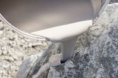 Snigeldynamit. Sprængmørtel