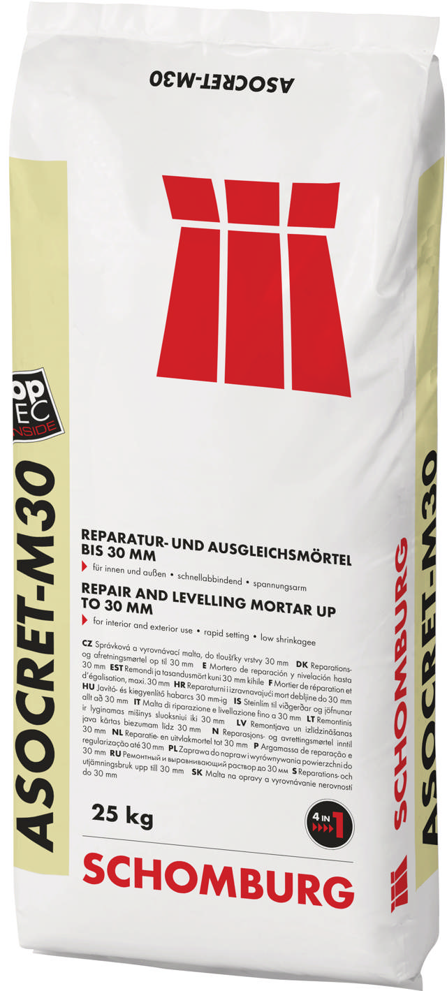 Vandtæt multifunktionel mørtel. 25 kg/sæk