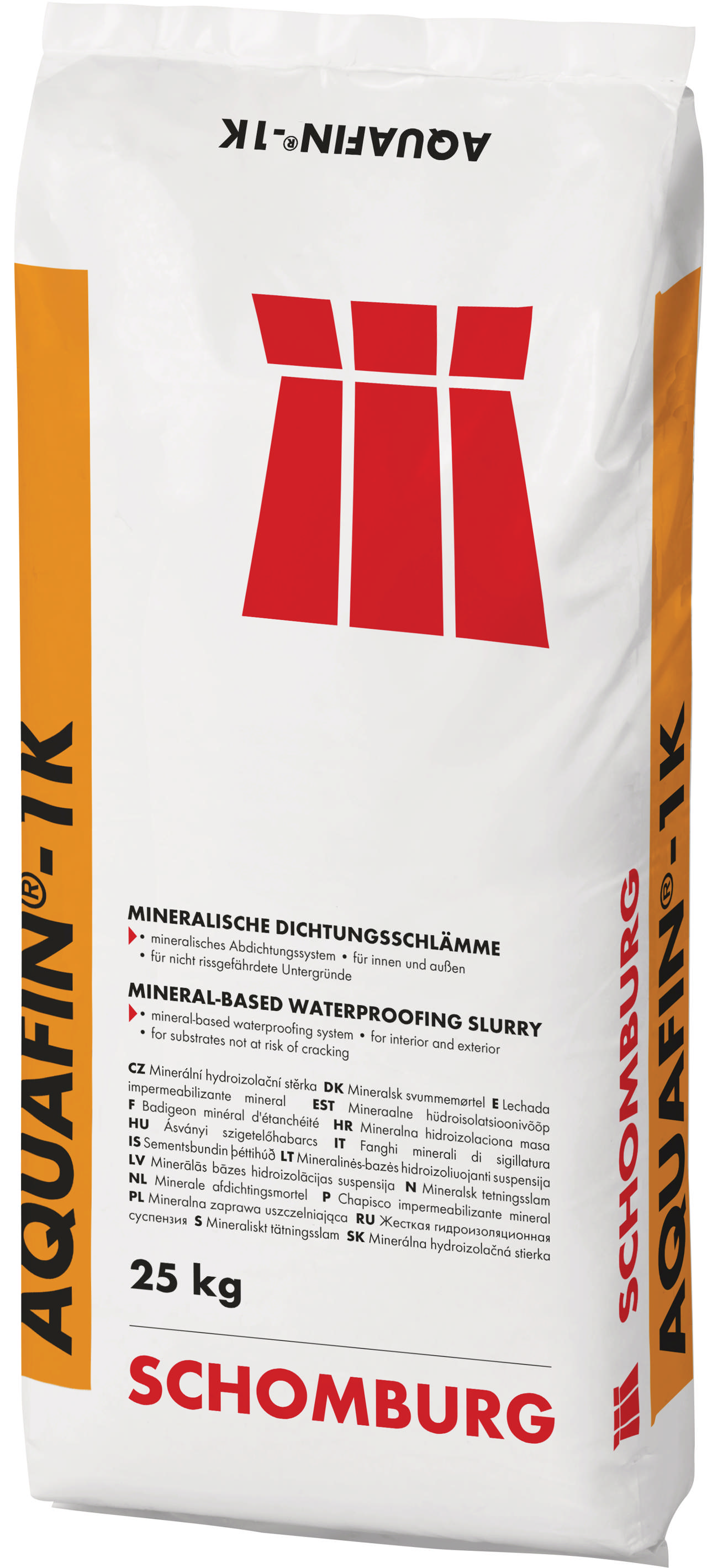 Aquafin 1K - Vandtætningsmembran 3,5 - 4,5 kg/m²