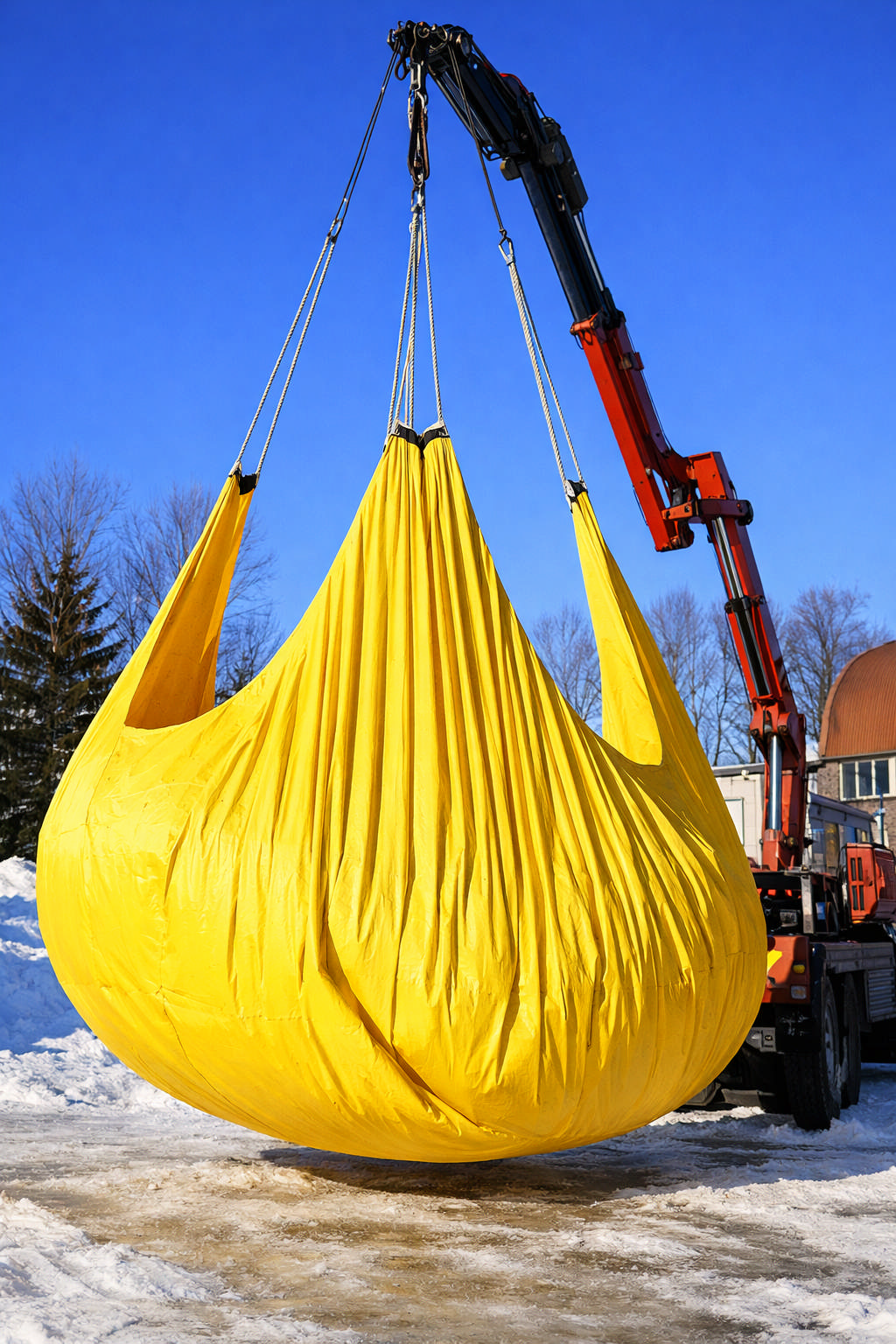 Snesejl 6,00 x 4,20 meter. CE-mærket. Af PP