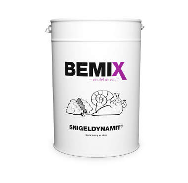 Snigeldynamit. Sprængmørtel