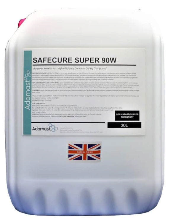 Safecure_Super_90W.JPG Safecure voksbaseret curing 20 l/dunk. 4-6 m²/l