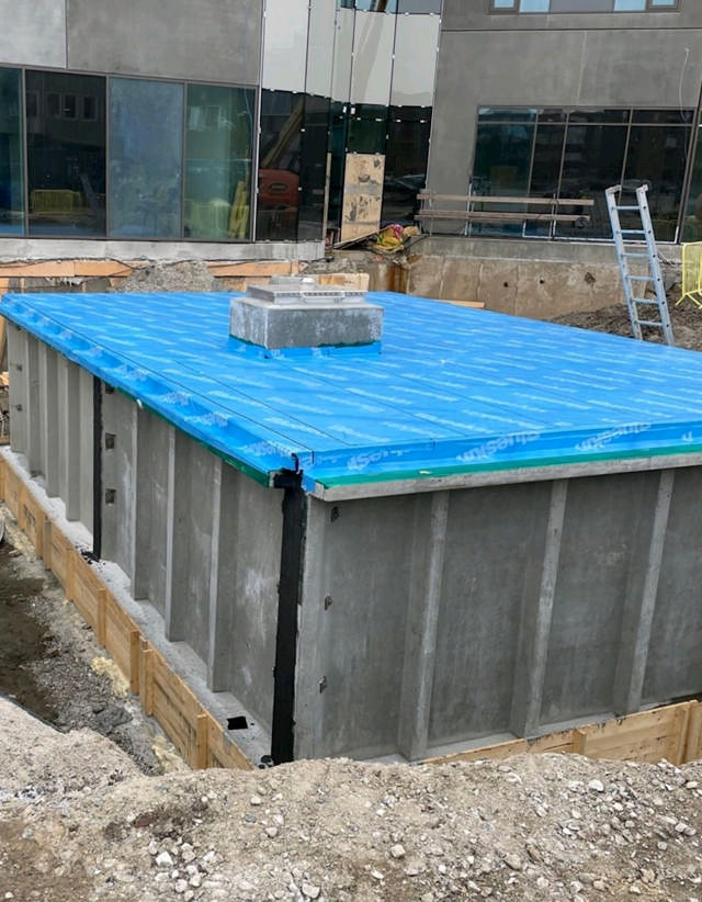 Zemseal PA på dæk_Odense_3.jpg Zemseal PA selvklæbende HDPE bitumen membran