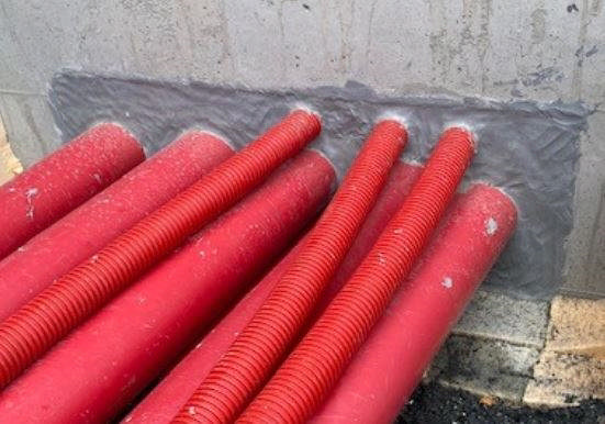 nofirno i væg_2.JPG NOFIRNO tætningsmasse 310 ml. Grå farve