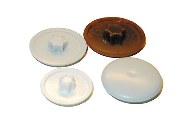 Dækknap Torx 25 sølvgrå RAL 7001